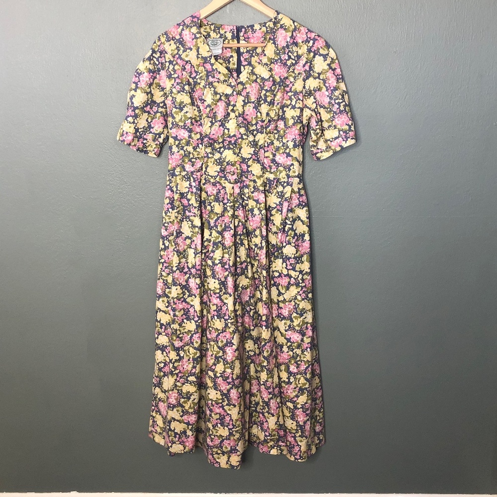 LAURA ASHLEY MAXI FLORAL DRESS